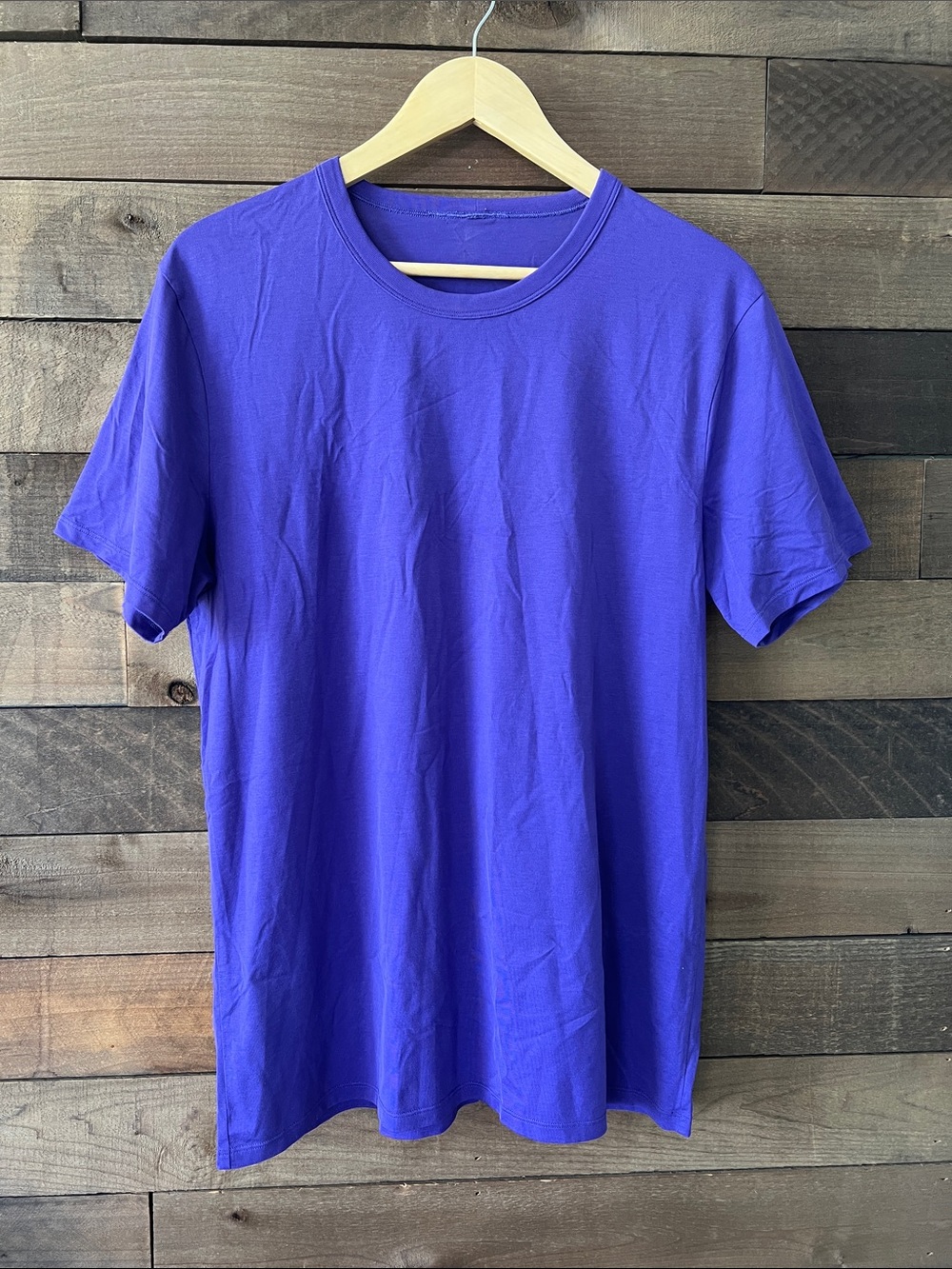 Lululemon Athletica Women's Purple Short Sleeve Tee Top in Purple Size XL 12-14